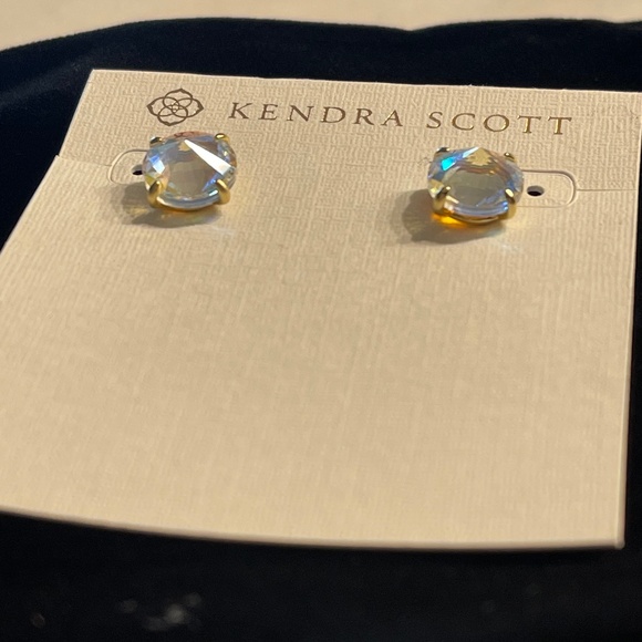 Kendra Scott | Jolie Stud Gold Earrings - Picture 2 of 4